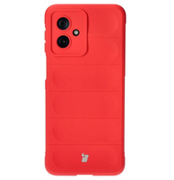 Pancerne etui Bizon Case Tur do Motorola Moto G54 5G/G54 Power, czerwone