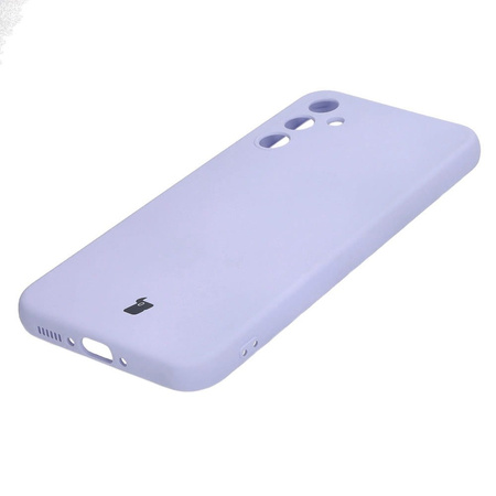 Etui Bizon Case Silicone do Galaxy A34 5G, jasnofioletowe
