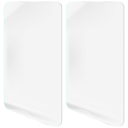 Folia hydrożelowa na ekran Bizon Glass Hydrogel Front Duo do Honor Magic7 Lite, 2 sztuki