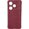 Pancerne etui Bizon Case Tur do Xiaomi Poco F6, burgundowe