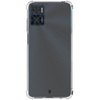 Etui + 2x folia Bizon Case Clear Pack do Motorola Moto E22 / E22i, przezroczyste