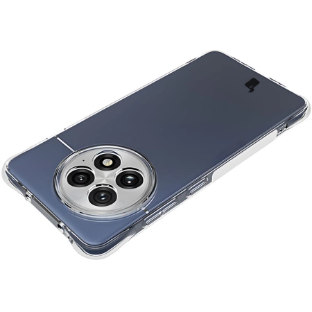 Etui + 2x szkło Bizon Case Clear Pack do Redmi 14C 4G, przezroczyste