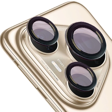 Szkło na aparat z aplikatorem Bizon Glass Snap Lens do Huawei Pura 80 Ultra, 1 zestaw, czarna ramka