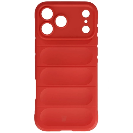 Pancerne etui Bizon Case Tur do iPhone 17 Pro Max, czerwone