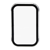 Etui Bizon Case Watch Adamo do Xiaomi Redmi Smart Band 2 / Xiaomi Mi Band 8 Active, przezroczyste