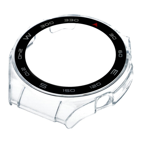 Etui Bizon Case Watch Adamo do Huawei Watch Ultimate, przezroczyste