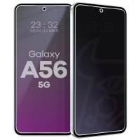 Prywatyzujące szkło hybrydowe Bizon Glass Mule Shadow do Galaxy A56 5G, matowe