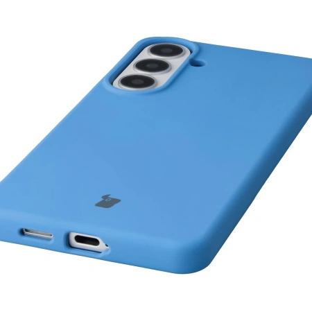 Silikonowe etui Bizon Soft Case do Galaxy S26 Plus, niebieskie