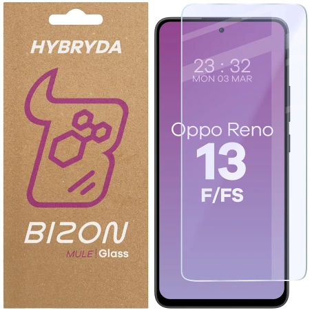 Elastyczne szkło hybrydowe Bizon Glass Mule do iPhone 16 Plus