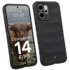 Pancerne etui Bizon Case Tur do Oppo Reno 14 F / 14 FS, czarne
