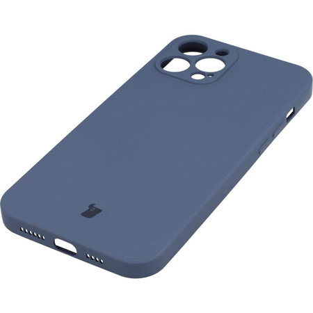 Etui Bizon Case Silicone do iPhone 12 Pro Max, szare