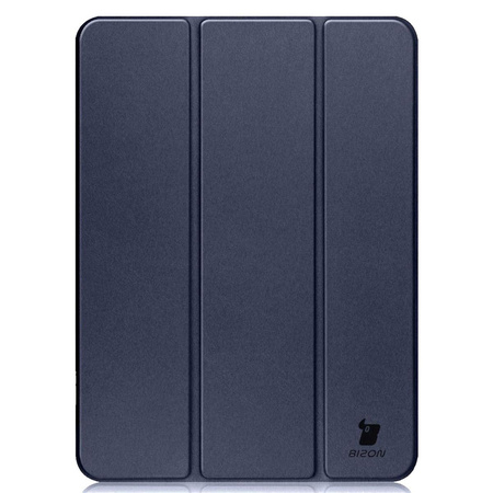 Etui Bizon Case Tab Clear Matt do iPad Air 13" 2024, granatowe