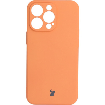 Etui Bizon Case Silicone do iPhone 13 Pro, pomarańczowe