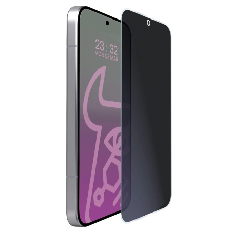 Prywatyzujące szkło hybrydowe Bizon Glass Mule Shadow do Xiaomi POCO F8 Ultra, matowe
