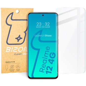 Szkło hartowane Bizon Glass Clear 2 do Realme 12 4G