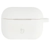 Silikonowe etui z karabińczykiem Bizon Case Headphone Silicone do AirPods Pro 2, białe