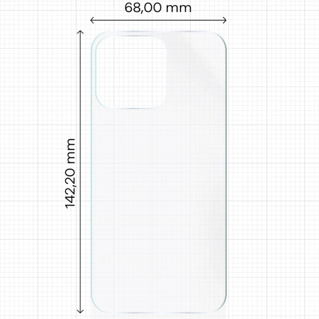 Folia hydrożelowa na tył Bizon Glass Hydrogel Back do iPhone 13 Pro, 1 sztuka