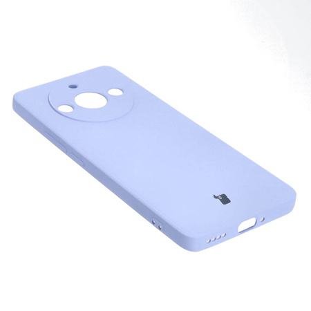 Etui Bizon Case Silicone Sq do Realme 11 Pro / 11 Pro+, jasnofioletowe