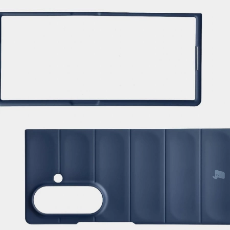Pancerne etui Bizon Case Tur do Galaxy Z Fold7, granatowe