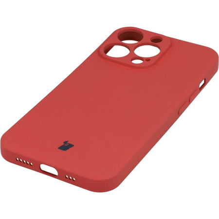 Etui Bizon Case Silicone do iPhone 13 Pro, ciemny róż