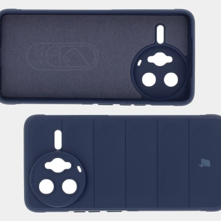 Pancerne etui Bizon Case Tur do Xiaomi Poco F7 Ultra, granatowe