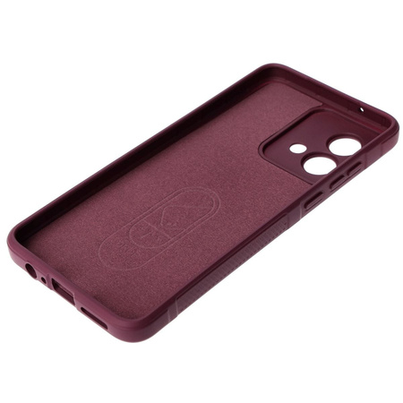 Pancerne etui Bizon Case Tur do Motorola Moto G84 5G, burgundowe
