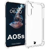 Elastyczne etui Bizon Case Salpa do Galaxy A05s, przezroczyste