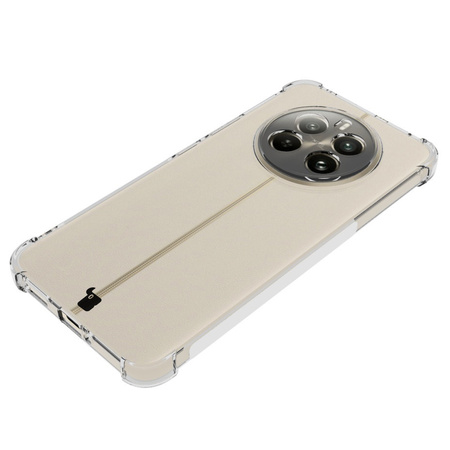 Elastyczne etui Bizon Case Salpa do Realme 12+, przezroczyste