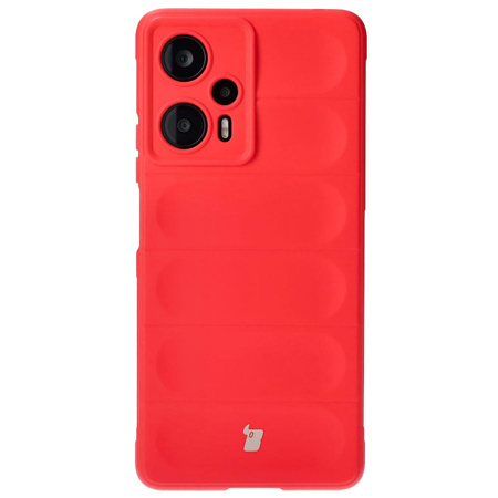 Pancerne etui Bizon Case Tur do Xiaomi Poco F5, czerwone