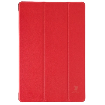 Etui z klapką Bizon Case Tab Croc do Galaxy Tab A11 Plus / A9 Plus, czerwone