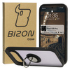 Etui z uchwytem na palec Bizon Case Hybrid Ring do Google Pixel 9 / 9 Pro, przydymione z czarną ramką