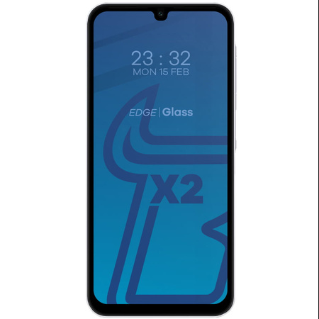 2x Szkło + szybka na aparat BIZON Edge 2 Pack do Galaxy A25 5G