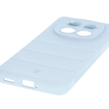 Pancerne etui Bizon Case Tur do Xiaomi Redmi Note 14 Pro Plus 5G, jasnoniebieskie