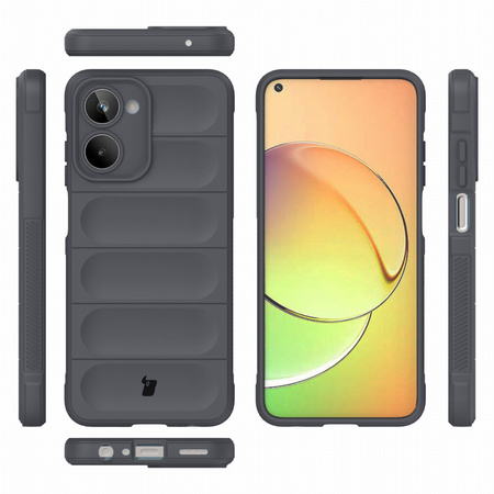 Pancerne etui Bizon Case Tur do Realme 10, szare