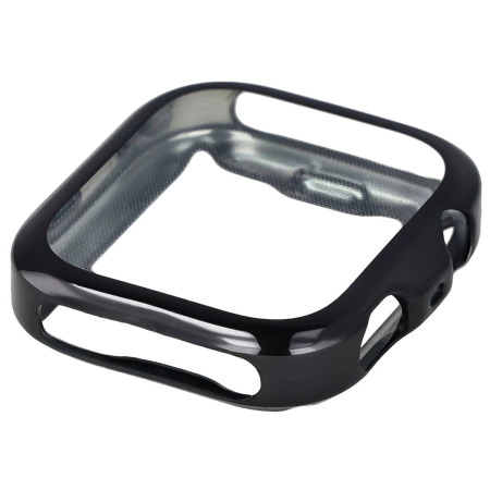 Etui z osłoną ekranu Bizon Case Watch Felipe do Huawei Watch Fit 4 Pro, czarne