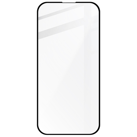 2x Szkło hartowane z ramką + szybka na aparat Bizon Edge 2 Pack do iPhone 16