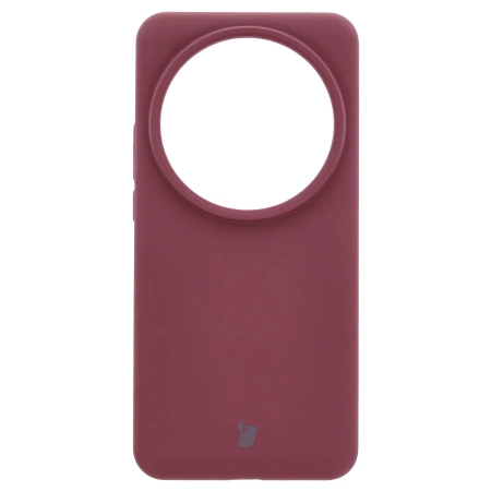 Silikonowe etui Bizon Soft Case do Xiaomi 15 Ultra, ciemnofioletowe