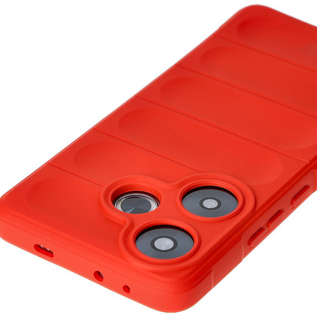 Pancerne etui Bizon Case Tur do Xiaomi Poco F6, czerwone