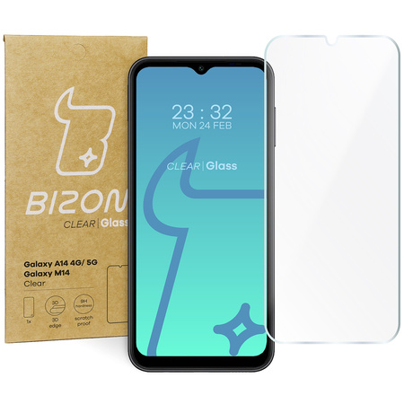 Szkło hartowane Bizon Glass Clear 2 do Galaxy A14 4G/5G, M14