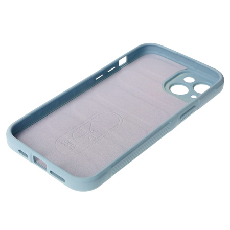Pancerne etui Bizon Case Tur do iPhone 15 Plus, jasnoniebieskie