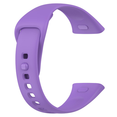 Pasek Bizon Strap Watch Dots do Xiaomi Redmi Watch 3, fioletowy