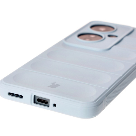 Pancerne etui Bizon Case Tur do Oppo Reno11 F 5G, jasnoniebieskie