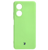 Etui Bizon Case Silicone do Oppo A58 4G, jasnozielone