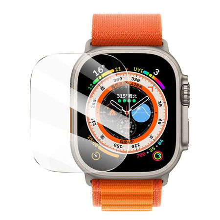 Szkło hartowane Bizon Glass Clear do Apple Watch Ultra 49mm