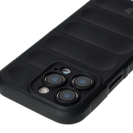 Pancerne etui Bizon Case Tur do iPhone 16 Pro, czarne