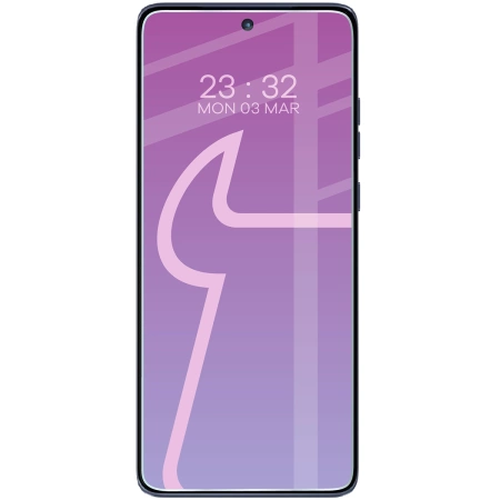 Elastyczne szkło hybrydowe Bizon Glass Mule do Motorola Edge 60 Fusion