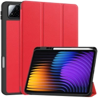 Etui z klapką Bizon Case Tab Lizard do Xiaomi Pad 7 / 7 Pro, czerwone