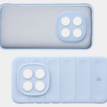 Pancerne etui Bizon Case Tur do Xiaomi Redmi Note 15 Pro Plus 5G / POCO M8 Pro 5G, jasnoniebieskie