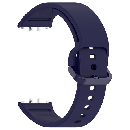 Pasek Bizon Strap Watch Silicone do Galaxy Fit 3, granatowy