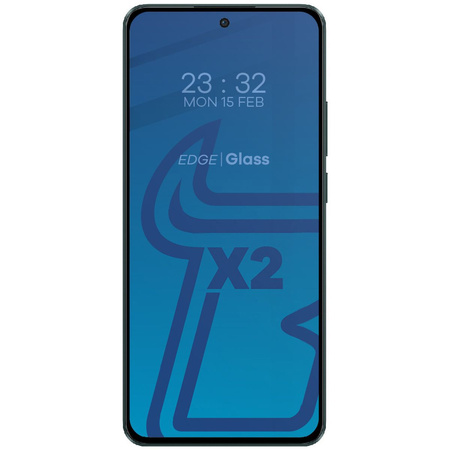 2x Szkło + szybka na aparat BIZON Edge 2 Pack do Oppo Reno11 F 5G